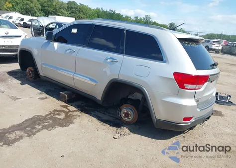 2012 Jeep Grand Cherokee Overland из США, поврежденный, VIN 1C4RJFCG2CC222333